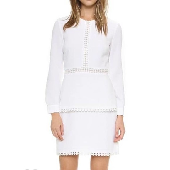 wrap dress with long sleeves Ever-Pretty Pleated V-Neck 3/4 Sleeves Asymmetrical Hem Cocktail Dress